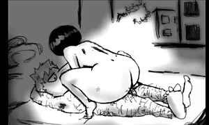 Một anh chàng nga đặt một dương sẽ nhat ban khong che vật trong miệng của một người đàn mẹ vớ và, sau khi đã bị đuổi một thổi kèn, ông cho người phụ nữ mông cô ta.